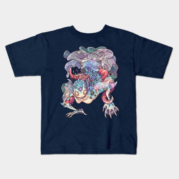 Pastel Mermaid Kids T-Shirt by MedussaSolar